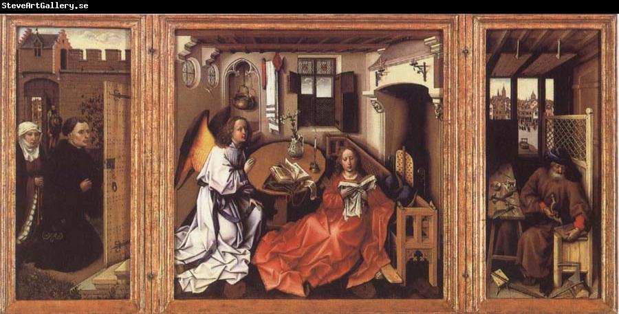 Robert Campin Annunciation The Merode Altarpiece